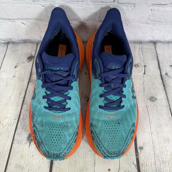 Hoka One One Challenger ATR 7 Womens 7.5 Shoes Running Trail Blue 1134498 CVOR - Picture 8 of 14
